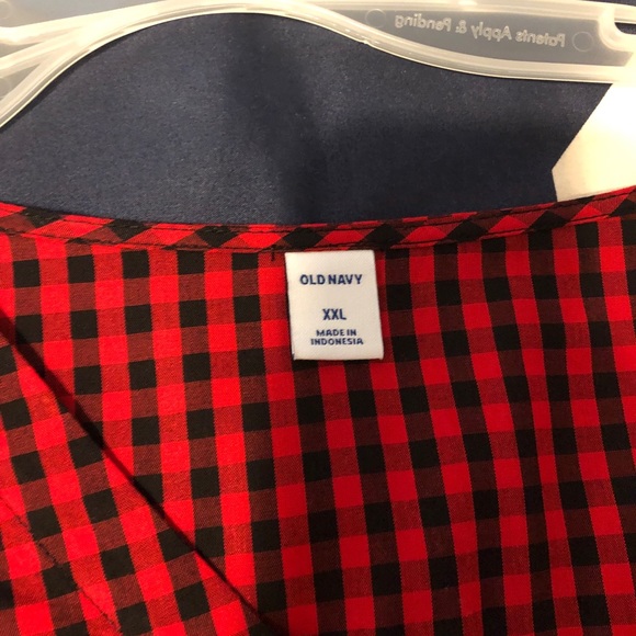 Plaid blouse - Picture 2 of 3